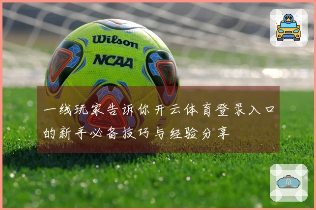 一线玩家告诉你开云体育登录入口的新手必备技巧与经验分享
